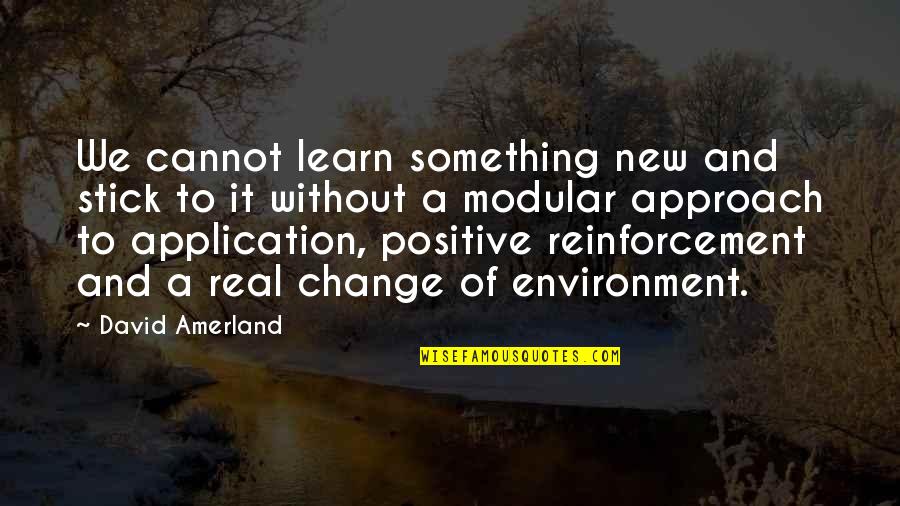 Something To Learn Quotes By David Amerland: We cannot learn something new and stick to Something To Learn Quotes By David Amerland: We cannot learn something new and stick to