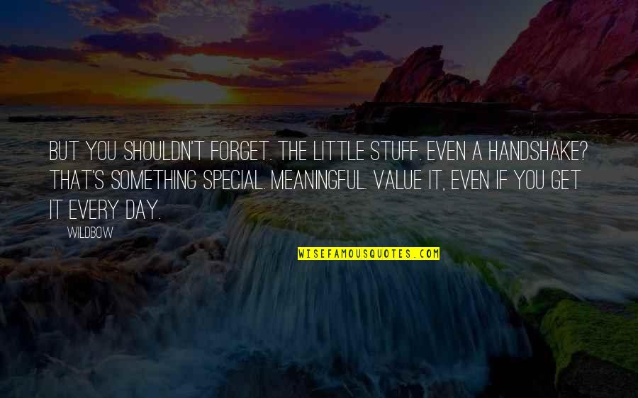 Something You Value Quotes By Wildbow: But you shouldn't forget. The little stuff. Even