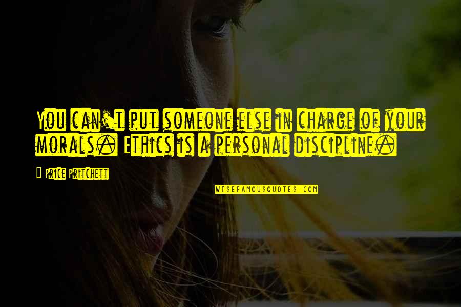 Soniani Quotes By Price Pritchett: You can't put someone else in charge of