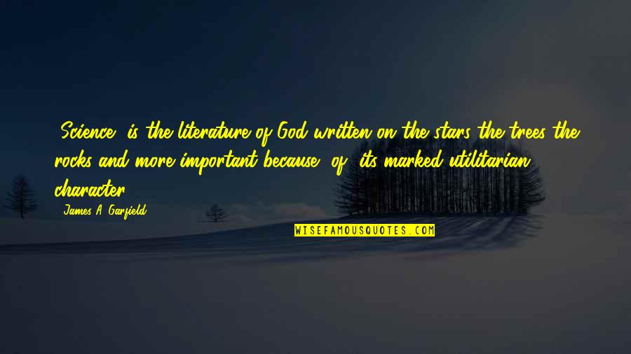 Sonic The Hedgehog 2 Quotes By James A. Garfield: [Science] is the literature of God written on