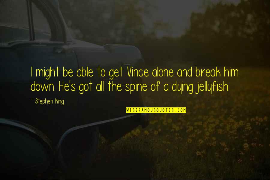 Sonneteers Muse Quotes By Stephen King: I might be able to get Vince alone