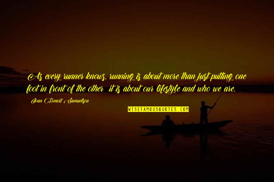 Sonogram Scrapbook Quotes By Joan Benoit Samuelson: As every runner knows, running is about more Sonogram Scrapbook Quotes By Joan Benoit Samuelson: As every runner knows, running is about more