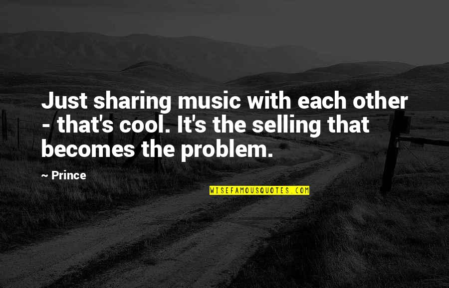 Sons Of Anarchy Tig Trager Quotes By Prince: Just sharing music with each other - that's Sons Of Anarchy Tig Trager Quotes By Prince: Just sharing music with each other - that's