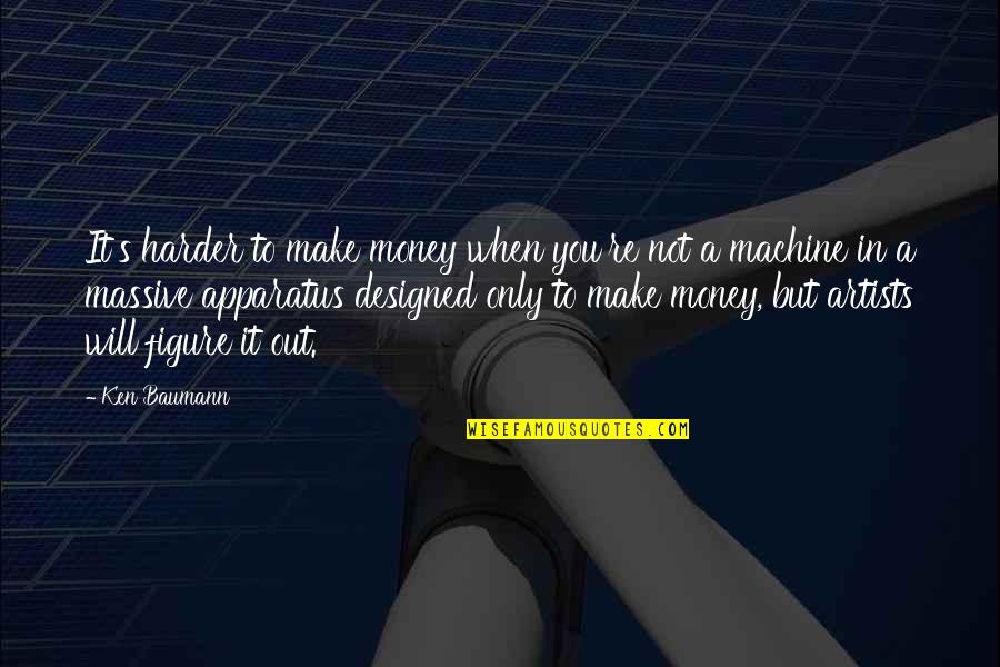 Sopenas Quotes By Ken Baumann: It's harder to make money when you're not Sopenas Quotes By Ken Baumann: It's harder to make money when you're not