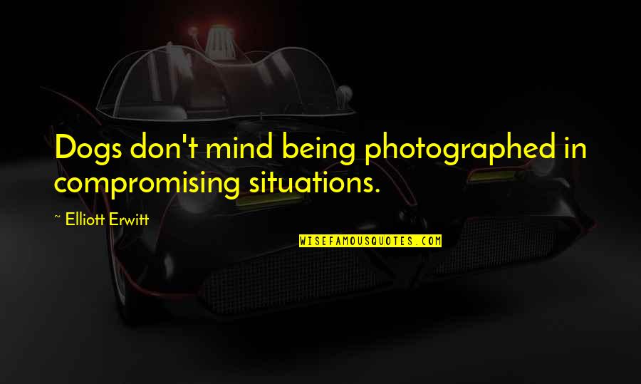 Sora No Otoshimono Ikaros Quotes By Elliott Erwitt: Dogs don't mind being photographed in compromising situations. Sora No Otoshimono Ikaros Quotes By Elliott Erwitt: Dogs don't mind being photographed in compromising situations.