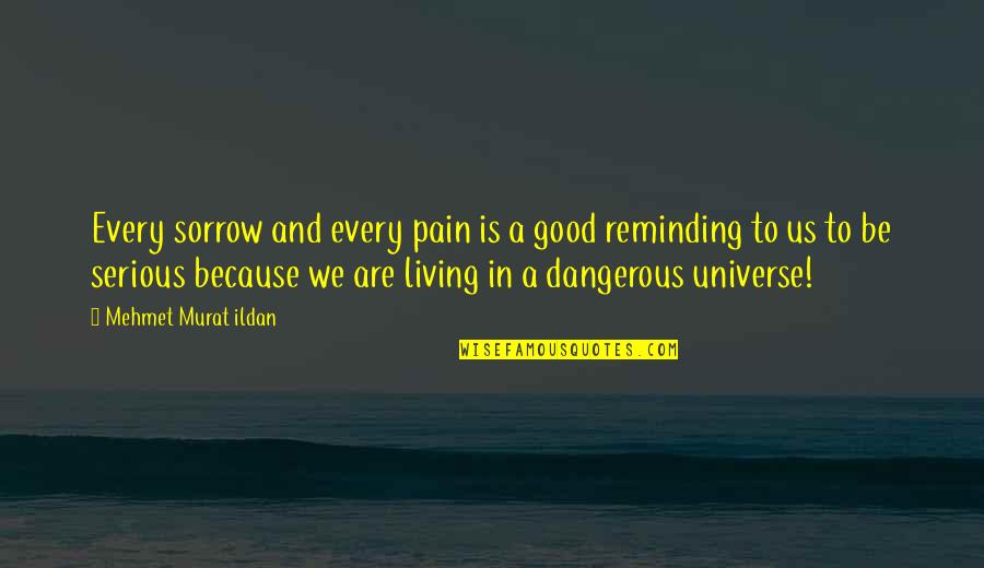 Sorrow And Pain Quotes By Mehmet Murat Ildan: Every sorrow and every pain is a good Sorrow And Pain Quotes By Mehmet Murat Ildan: Every sorrow and every pain is a good