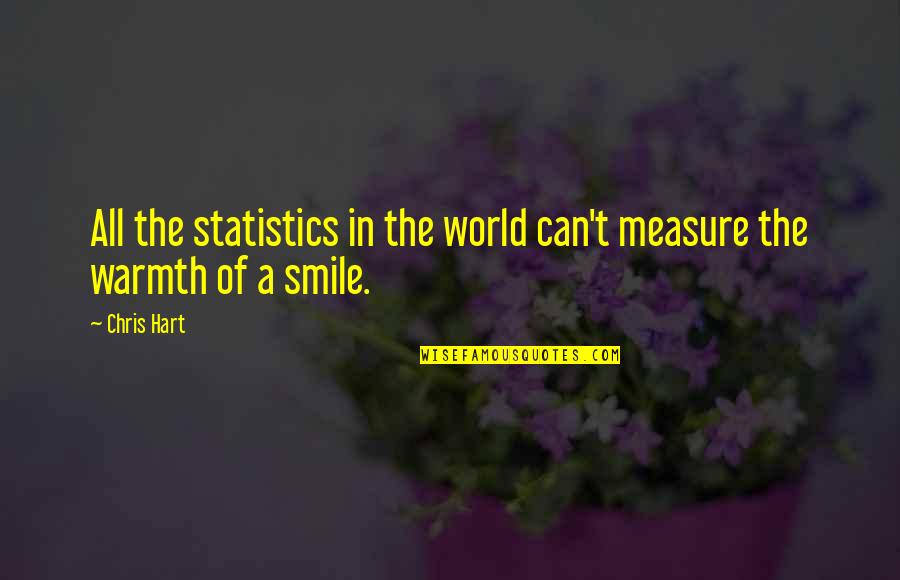 Soundside Quotes By Chris Hart: All the statistics in the world can't measure