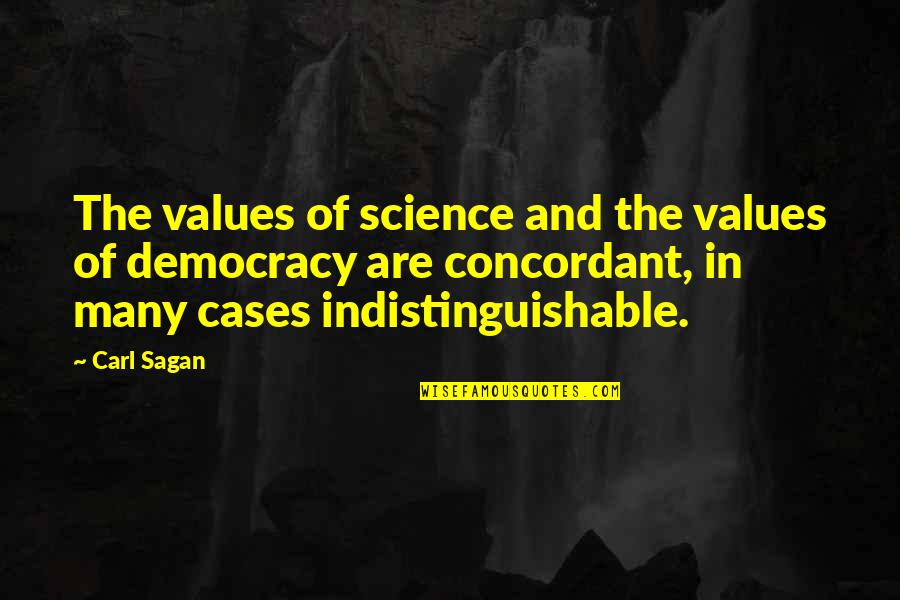 Sova Night Guard Quotes By Carl Sagan: The values of science and the values of