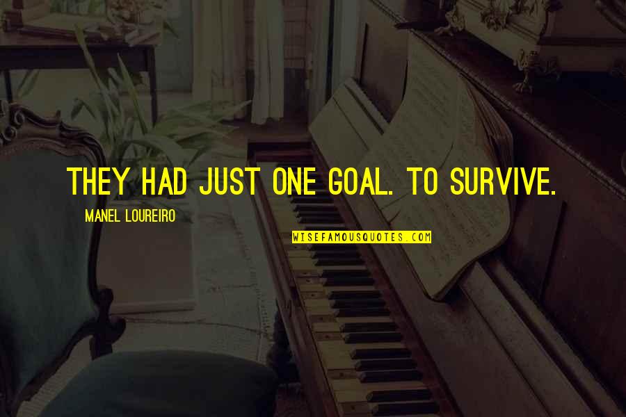 Spacce Quotes By Manel Loureiro: They had just one goal. To survive.