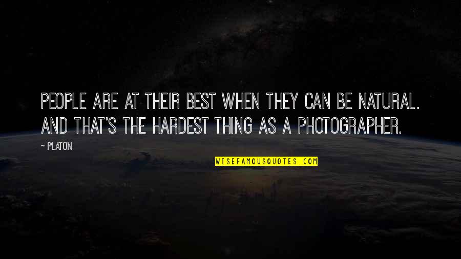 Space Cowboy Quotes By Platon: People are at their best when they can Space Cowboy Quotes By Platon: People are at their best when they can