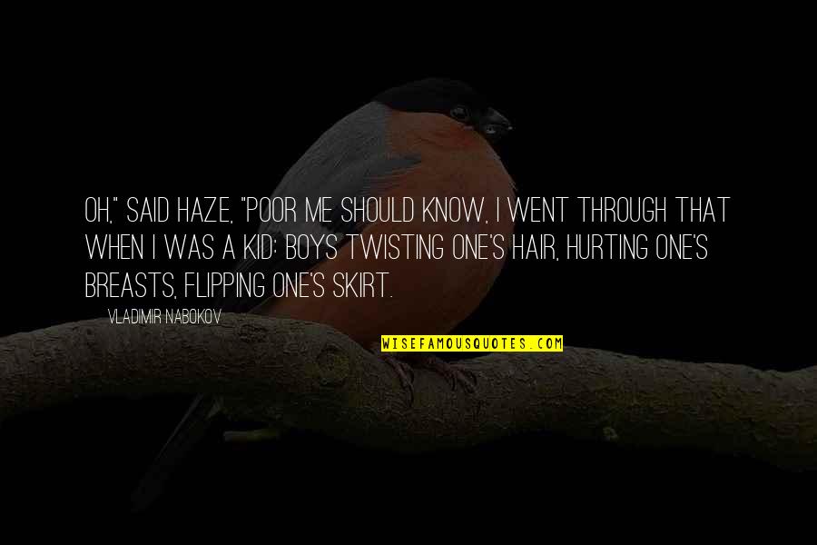 Sparkle Happy Birthday Quotes By Vladimir Nabokov: Oh," said Haze, "poor me should know, I