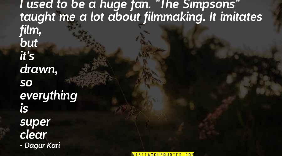 Speedsuit Triathlon Quotes By Dagur Kari: I used to be a huge fan. "The
