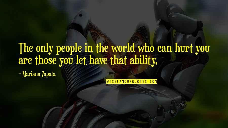 Spencer Hasting Quotes By Mariana Zapata: The only people in the world who can