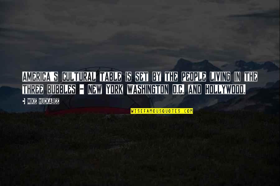 Spigner Law Quotes By Mike Huckabee: America's cultural table is set by the people Spigner Law Quotes By Mike Huckabee: America's cultural table is set by the people