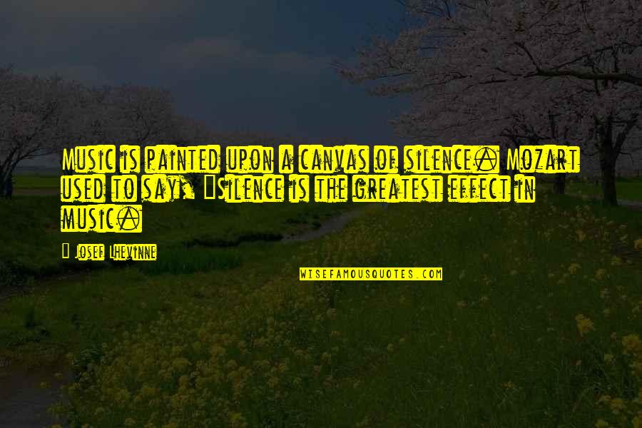 Spirited Away No Face Quote Quotes By Josef Lhevinne: Music is painted upon a canvas of silence. Spirited Away No Face Quote Quotes By Josef Lhevinne: Music is painted upon a canvas of silence.