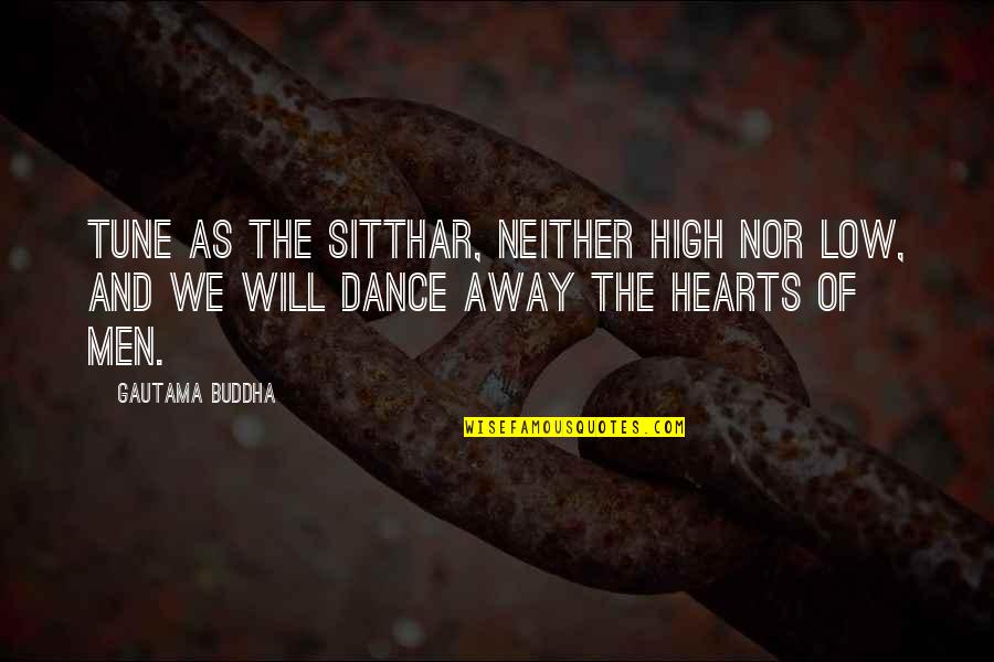 Spirituality By Buddha Quotes By Gautama Buddha: Tune as the sitthar, neither high nor low,