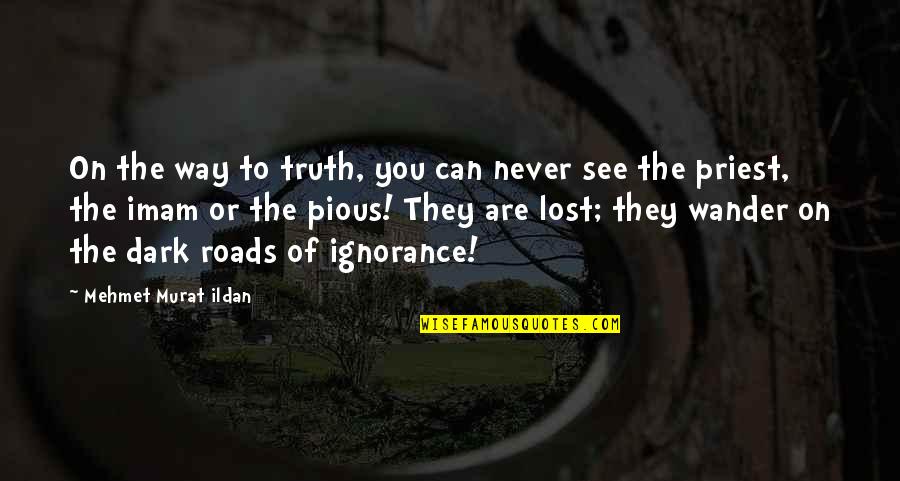Spirochete Borrelia Quotes By Mehmet Murat Ildan: On the way to truth, you can never Spirochete Borrelia Quotes By Mehmet Murat Ildan: On the way to truth, you can never