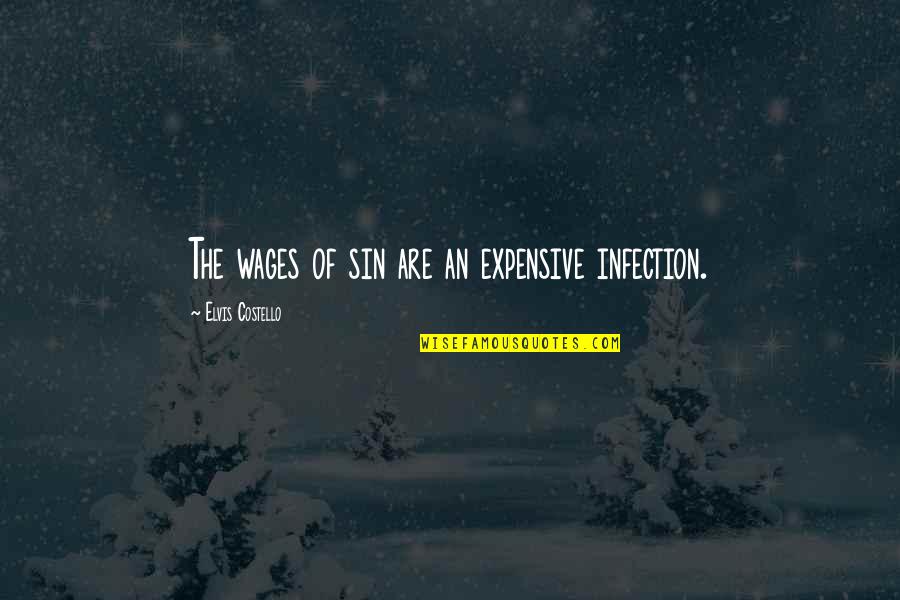 Spirochetes In Dogs Quotes By Elvis Costello: The wages of sin are an expensive infection. Spirochetes In Dogs Quotes By Elvis Costello: The wages of sin are an expensive infection.