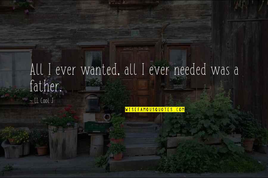 Splendide Washer Dryer Quotes By LL Cool J: All I ever wanted, all I ever needed