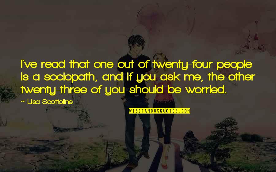 Spongebob Funny Pics Quotes By Lisa Scottoline: I've read that one out of twenty-four people Spongebob Funny Pics Quotes By Lisa Scottoline: I've read that one out of twenty-four people