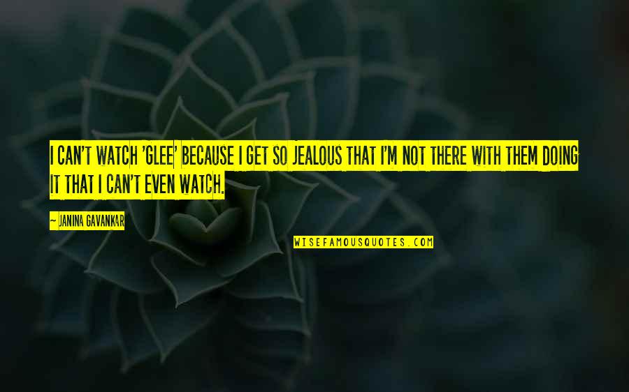 Spoofed Phone Quotes By Janina Gavankar: I can't watch 'Glee' because I get so Spoofed Phone Quotes By Janina Gavankar: I can't watch 'Glee' because I get so
