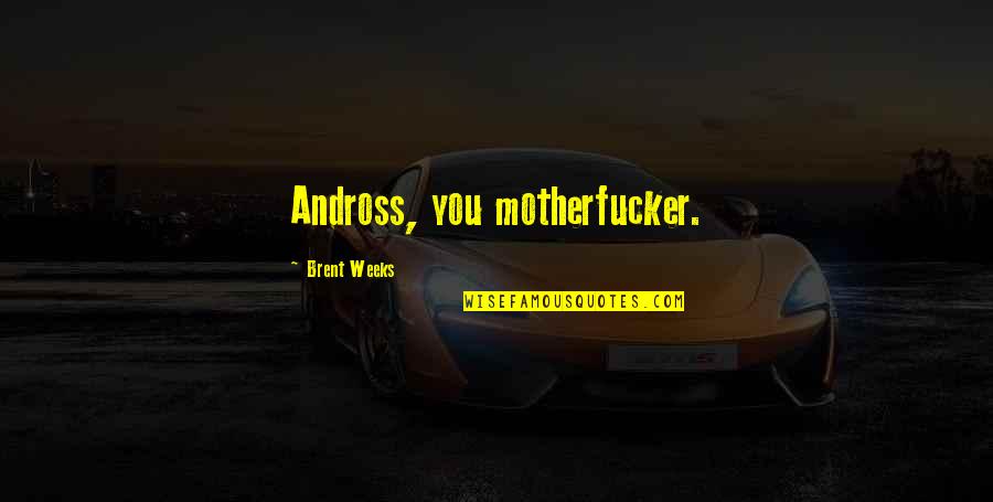 Sportster Forward Controls Quotes By Brent Weeks: Andross, you motherfucker. Sportster Forward Controls Quotes By Brent Weeks: Andross, you motherfucker.