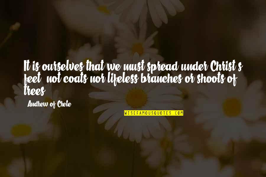Spread Quotes By Andrew Of Crete: It is ourselves that we must spread under