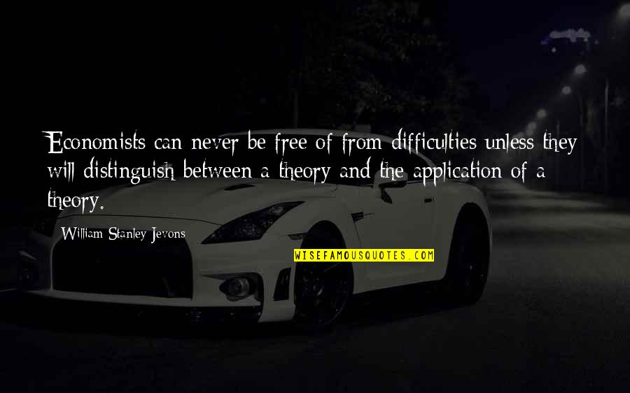 Springer Spaniels Quotes By William Stanley Jevons: Economists can never be free of from difficulties Springer Spaniels Quotes By William Stanley Jevons: Economists can never be free of from difficulties