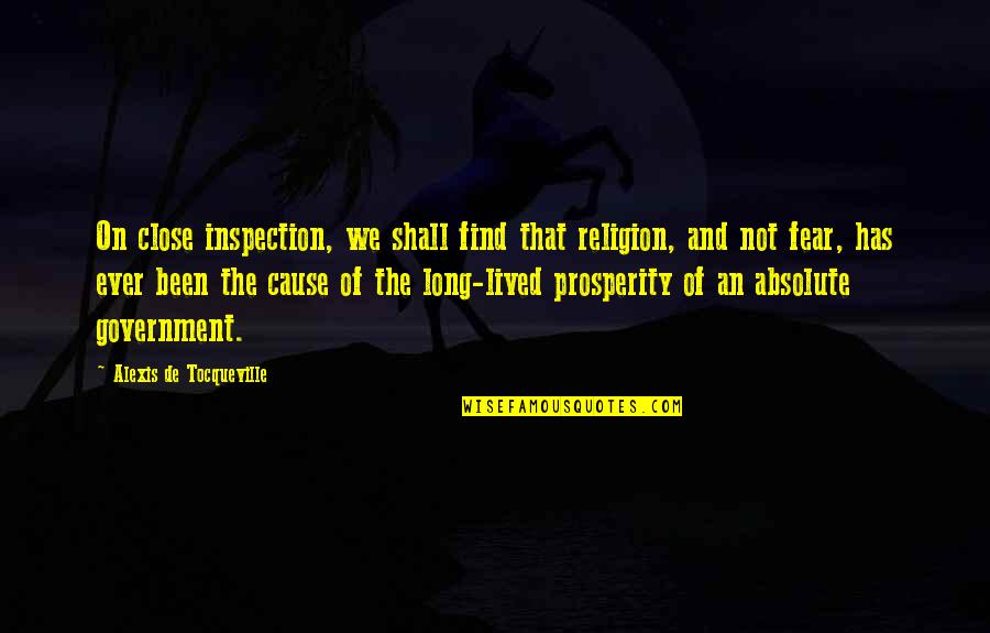 Sprinkled Donuts Quotes By Alexis De Tocqueville: On close inspection, we shall find that religion, Sprinkled Donuts Quotes By Alexis De Tocqueville: On close inspection, we shall find that religion,