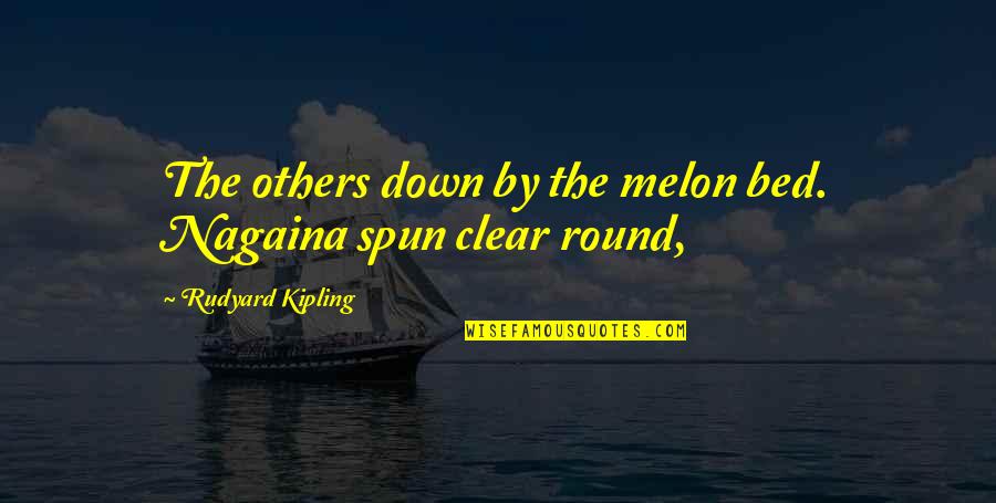 Spun Quotes By Rudyard Kipling: The others down by the melon bed. Nagaina