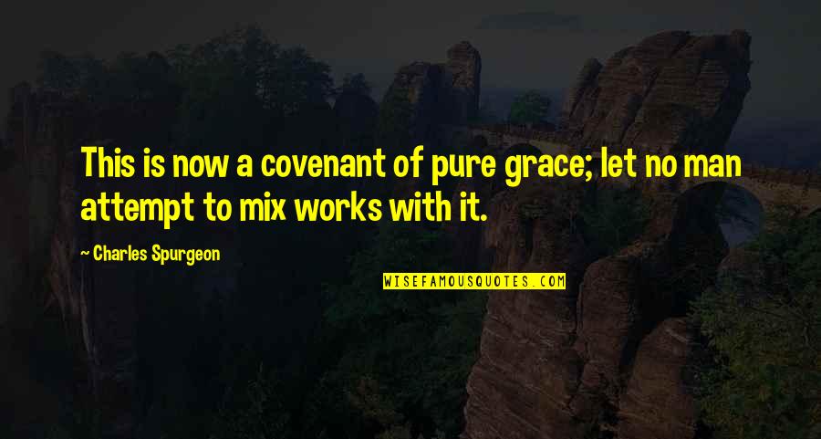 Spurgeon Grace Quotes By Charles Spurgeon: This is now a covenant of pure grace;