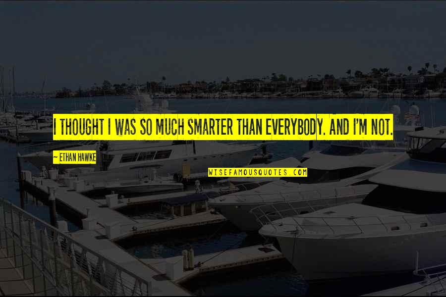 Sqlcmd Single Quotes By Ethan Hawke: I thought I was so much smarter than