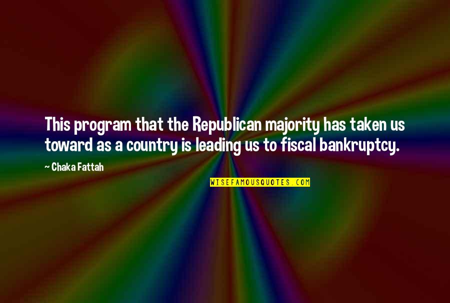 Sreekanth Murali Quotes By Chaka Fattah: This program that the Republican majority has taken Sreekanth Murali Quotes By Chaka Fattah: This program that the Republican majority has taken