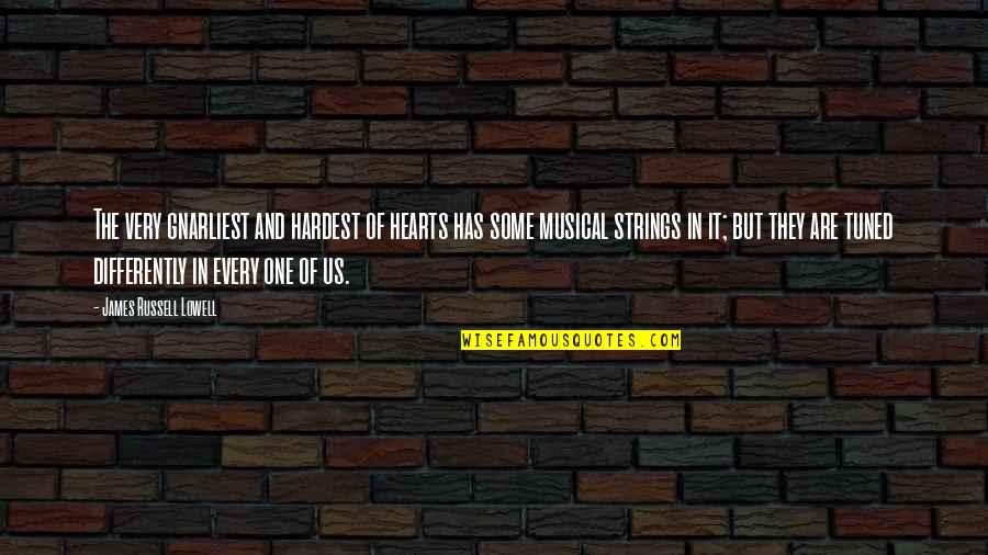 Sricharan Mohanty Quotes By James Russell Lowell: The very gnarliest and hardest of hearts has Sricharan Mohanty Quotes By James Russell Lowell: The very gnarliest and hardest of hearts has