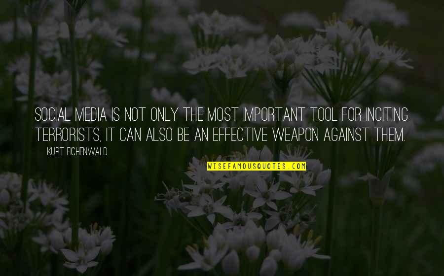 Sridhar Iyengar Quotes By Kurt Eichenwald: Social media is not only the most important