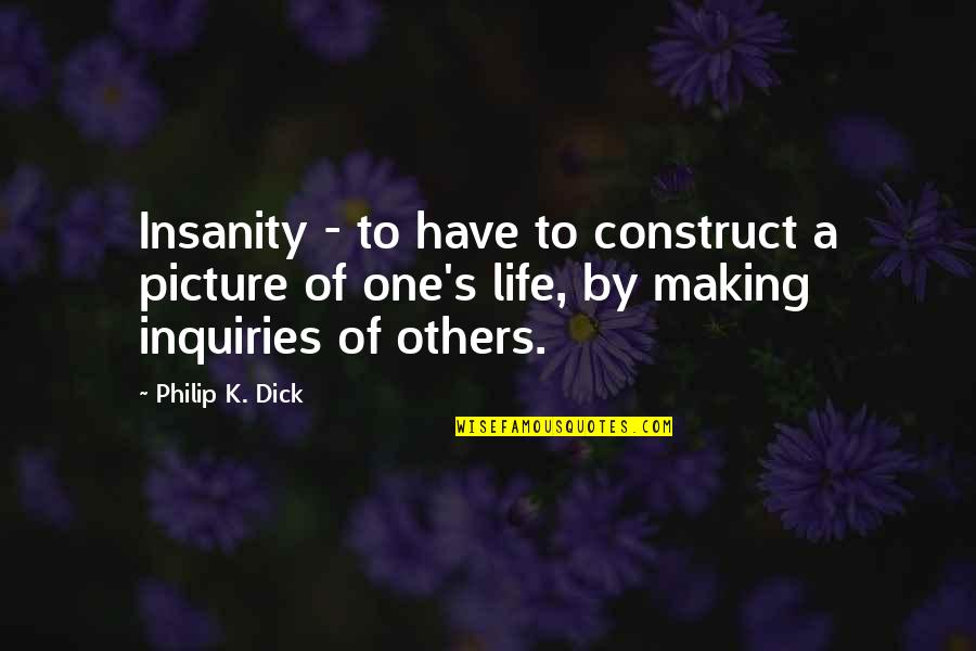 Srikanto Pdf Quotes By Philip K. Dick: Insanity - to have to construct a picture Srikanto Pdf Quotes By Philip K. Dick: Insanity - to have to construct a picture