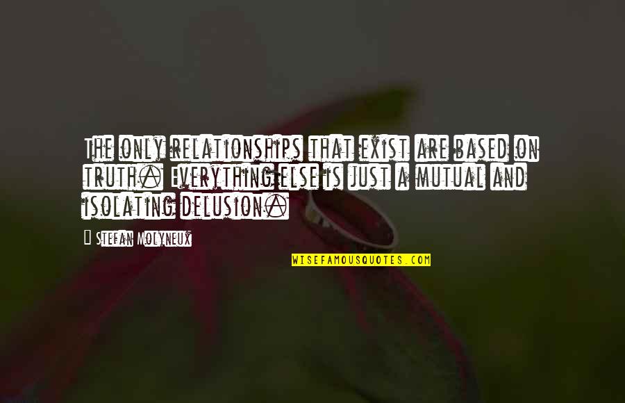Ss13 Music Quotes By Stefan Molyneux: The only relationships that exist are based on Ss13 Music Quotes By Stefan Molyneux: The only relationships that exist are based on