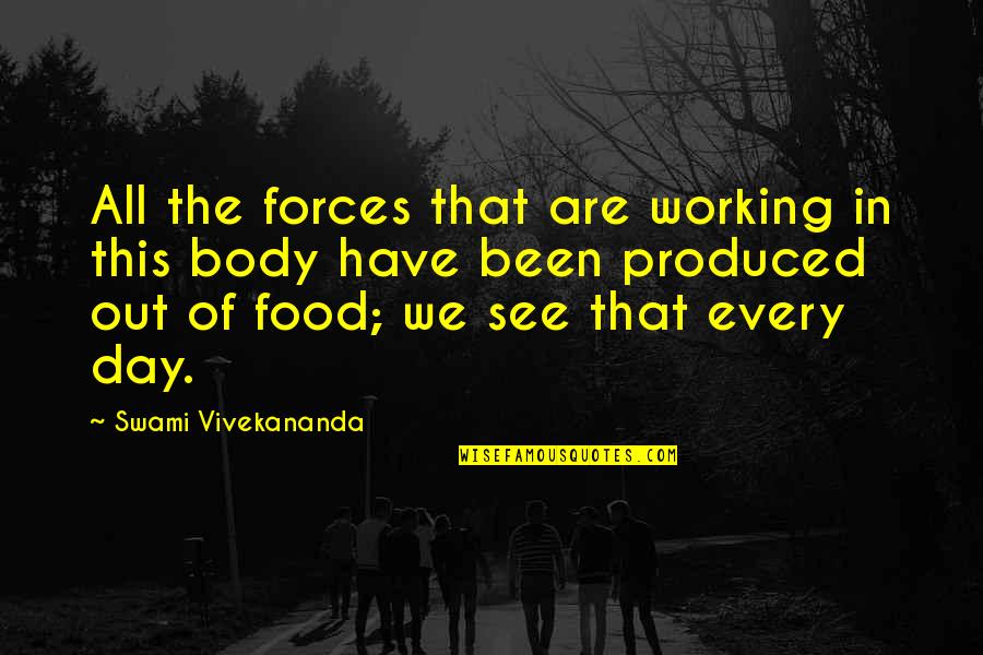 St Gemma Quotes By Swami Vivekananda: All the forces that are working in this