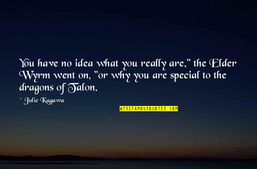 St George Quotes By Julie Kagawa: You have no idea what you really are,"