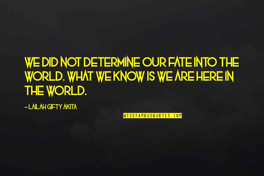 St Vincent De Paul Quotes By Lailah Gifty Akita: We did not determine our fate into the St Vincent De Paul Quotes By Lailah Gifty Akita: We did not determine our fate into the