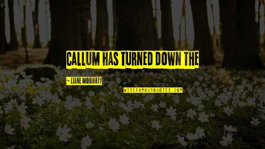 Stairs Steps Quotes By Liane Moriarty: Callum has turned down the Stairs Steps Quotes By Liane Moriarty: Callum has turned down the