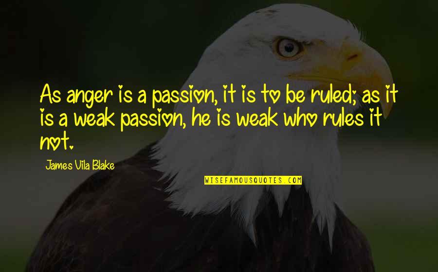 Stairs To Nowhere Quotes By James Vila Blake: As anger is a passion, it is to Stairs To Nowhere Quotes By James Vila Blake: As anger is a passion, it is to