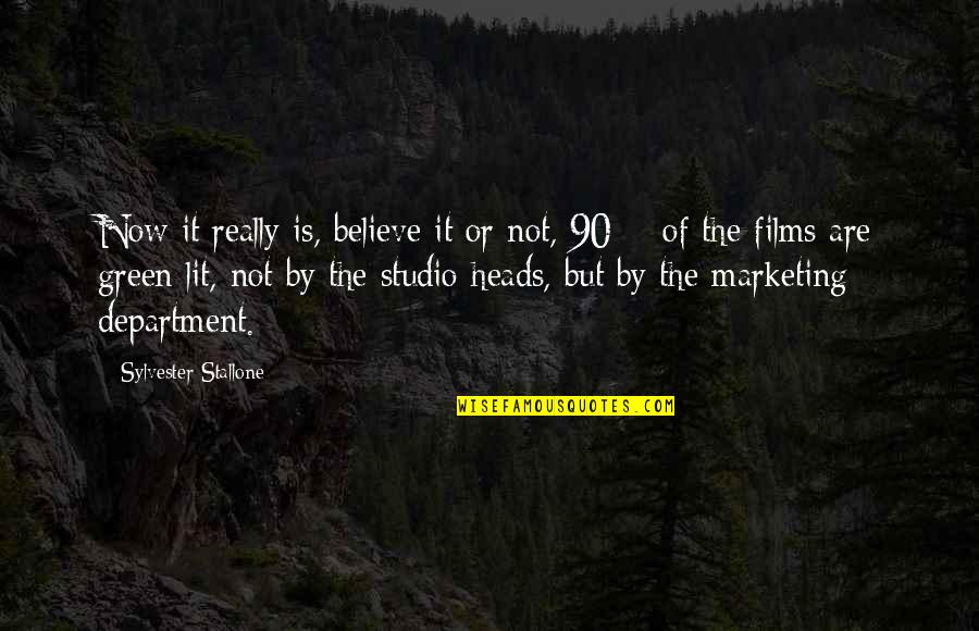 Stallone Quotes By Sylvester Stallone: Now it really is, believe it or not,