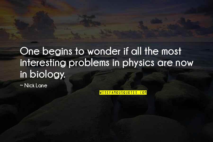 Stamie Karakasidis Quotes By Nick Lane: One begins to wonder if all the most