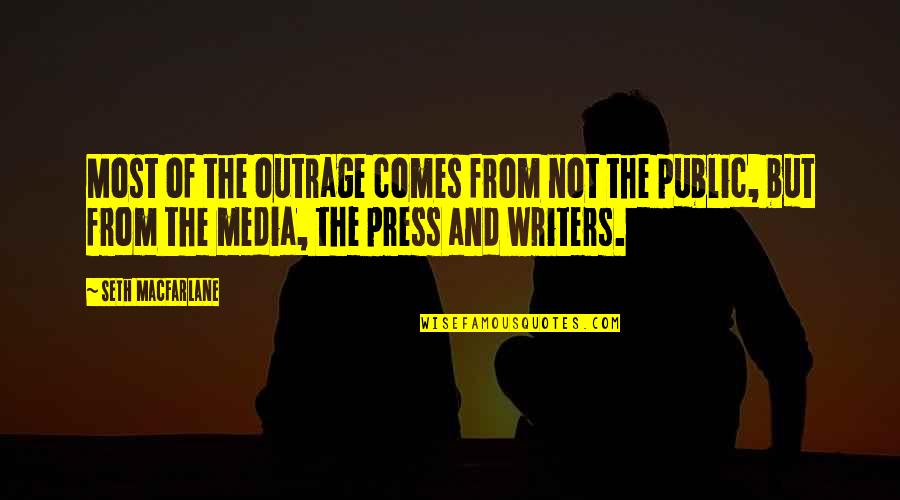 Stampin Up Stem Quotes By Seth MacFarlane: Most of the outrage comes from not the