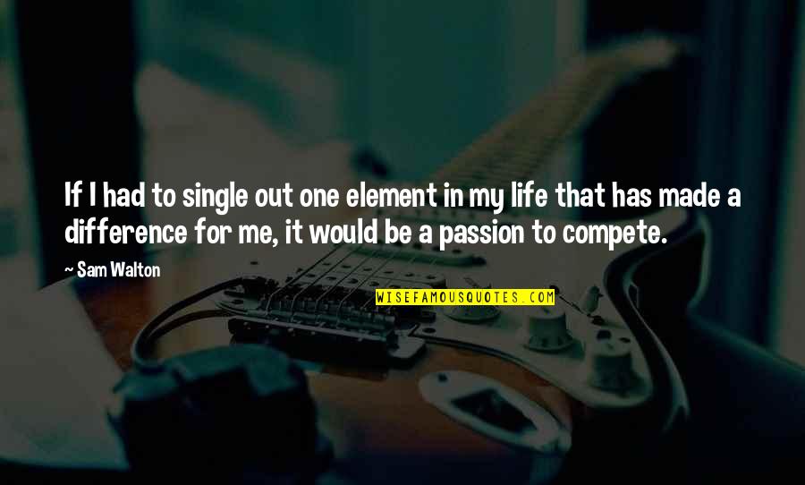 Starchy Fruits Quotes By Sam Walton: If I had to single out one element