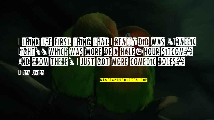 Stars Colliding Quotes By Liza Lapira: I think the first thing that I really Stars Colliding Quotes By Liza Lapira: I think the first thing that I really