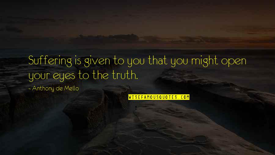 Starscream Tfp Quotes By Anthony De Mello: Suffering is given to you that you might