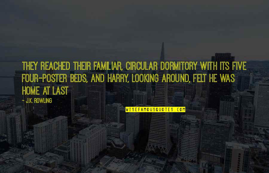 Start Your Week Quotes By J.K. Rowling: They reached their familiar, circular dormitory with its