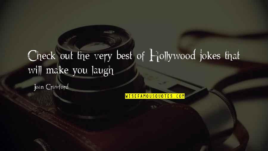 Stegall Quotes By Joan Crawford: Check out the very best of Hollywood jokes